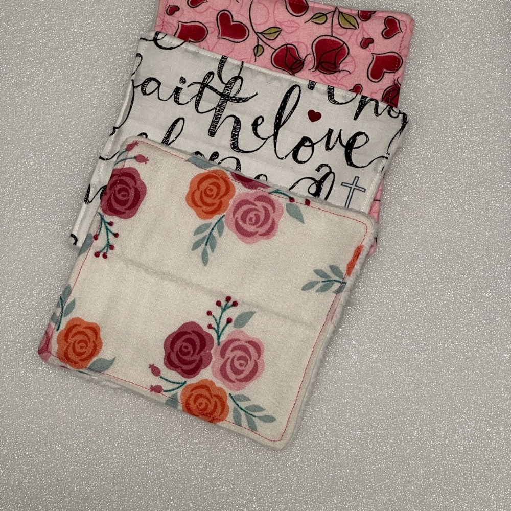 Handmade Eyeglass Cloth 3 Piece various patterns